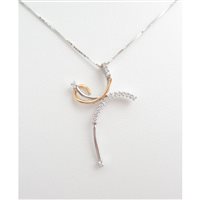 Collier Recarlo Femme in Or blanc ZS760/BR - ZS760/BR